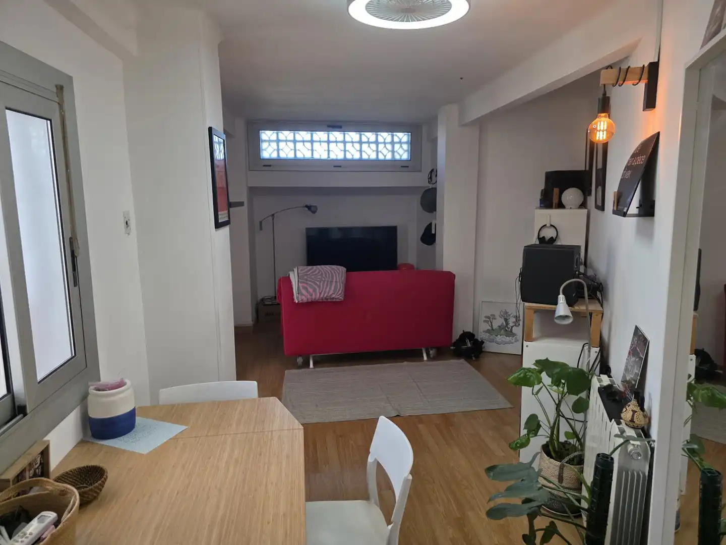 Sala de estar de Ático en venta en Sant Cugat del Vallès con Aire acondicionado y Calefacción