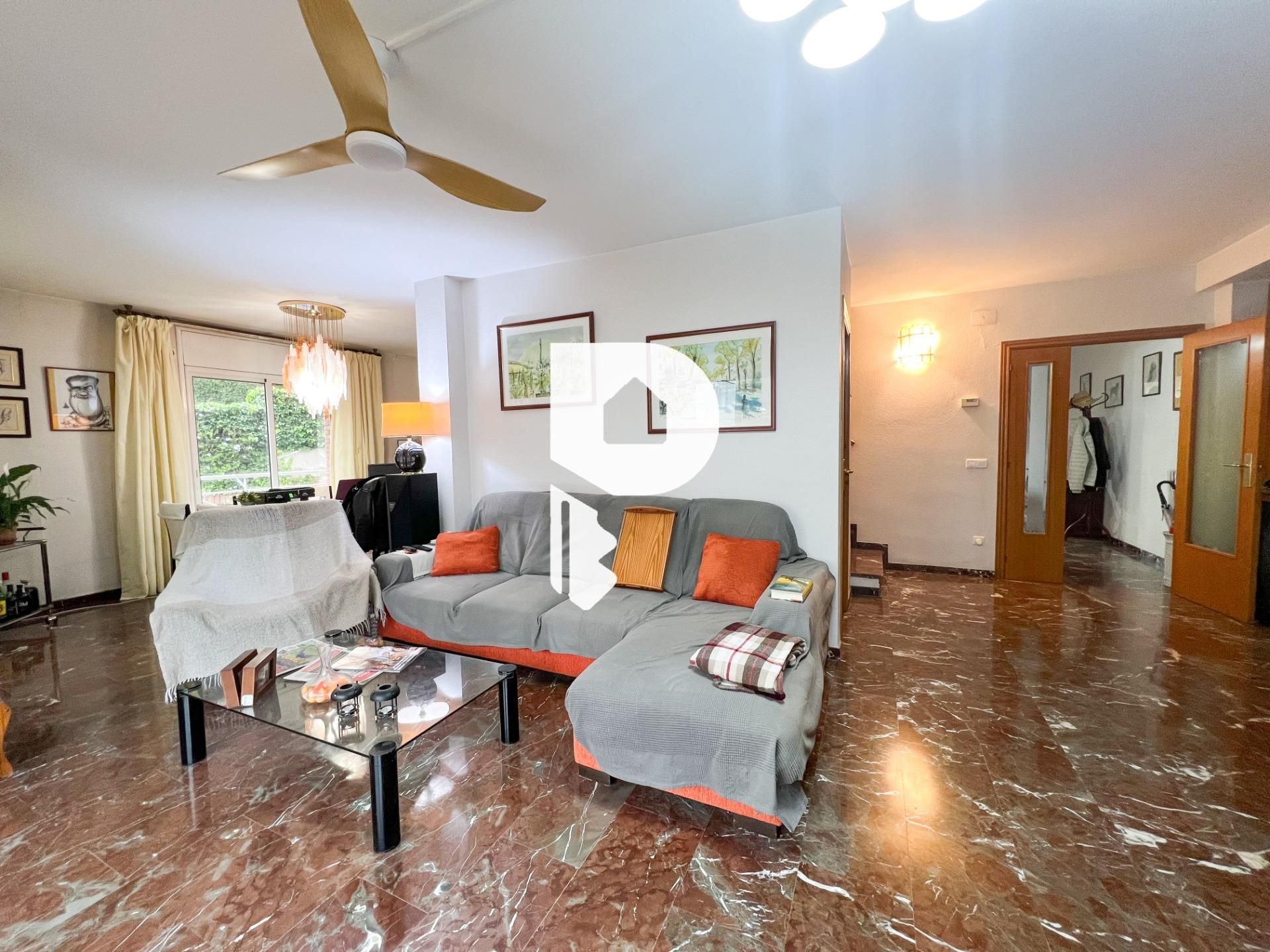 Living room of House or chalet for sale in Vallirana  with Heating, Private garden and Terrace