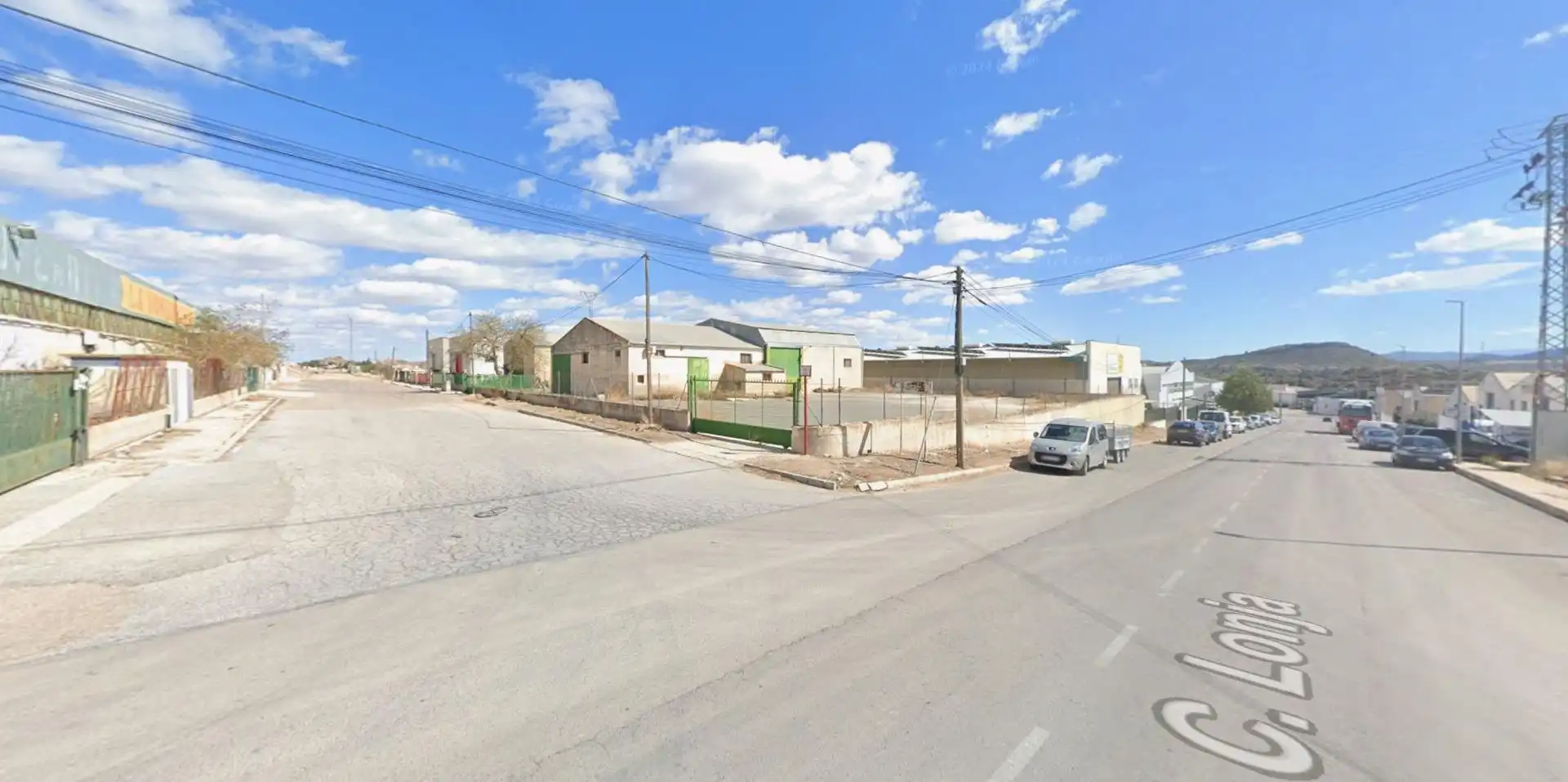 Vista exterior de Nau industrial en venda en Calasparra