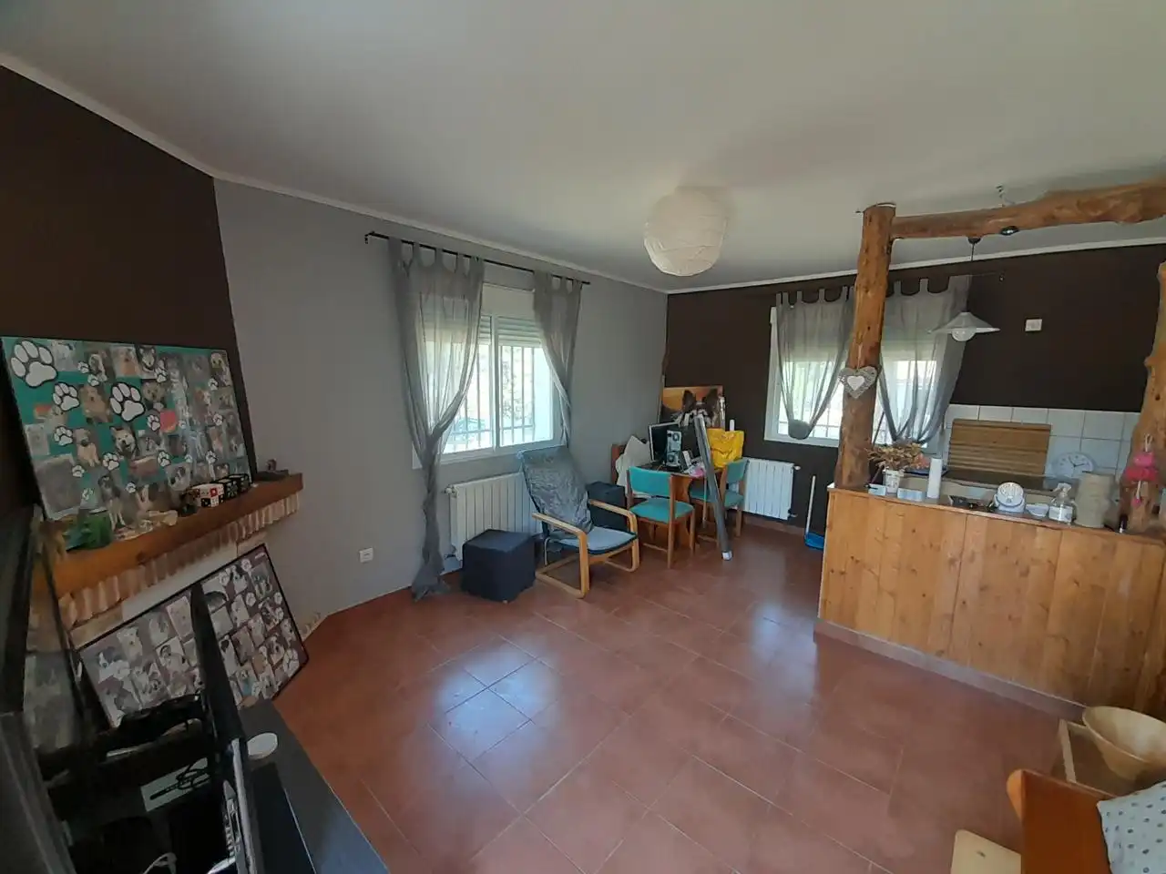 Sala d'estar de Casa o xalet en venda en Marugán amb Calefacció i Jardí privat