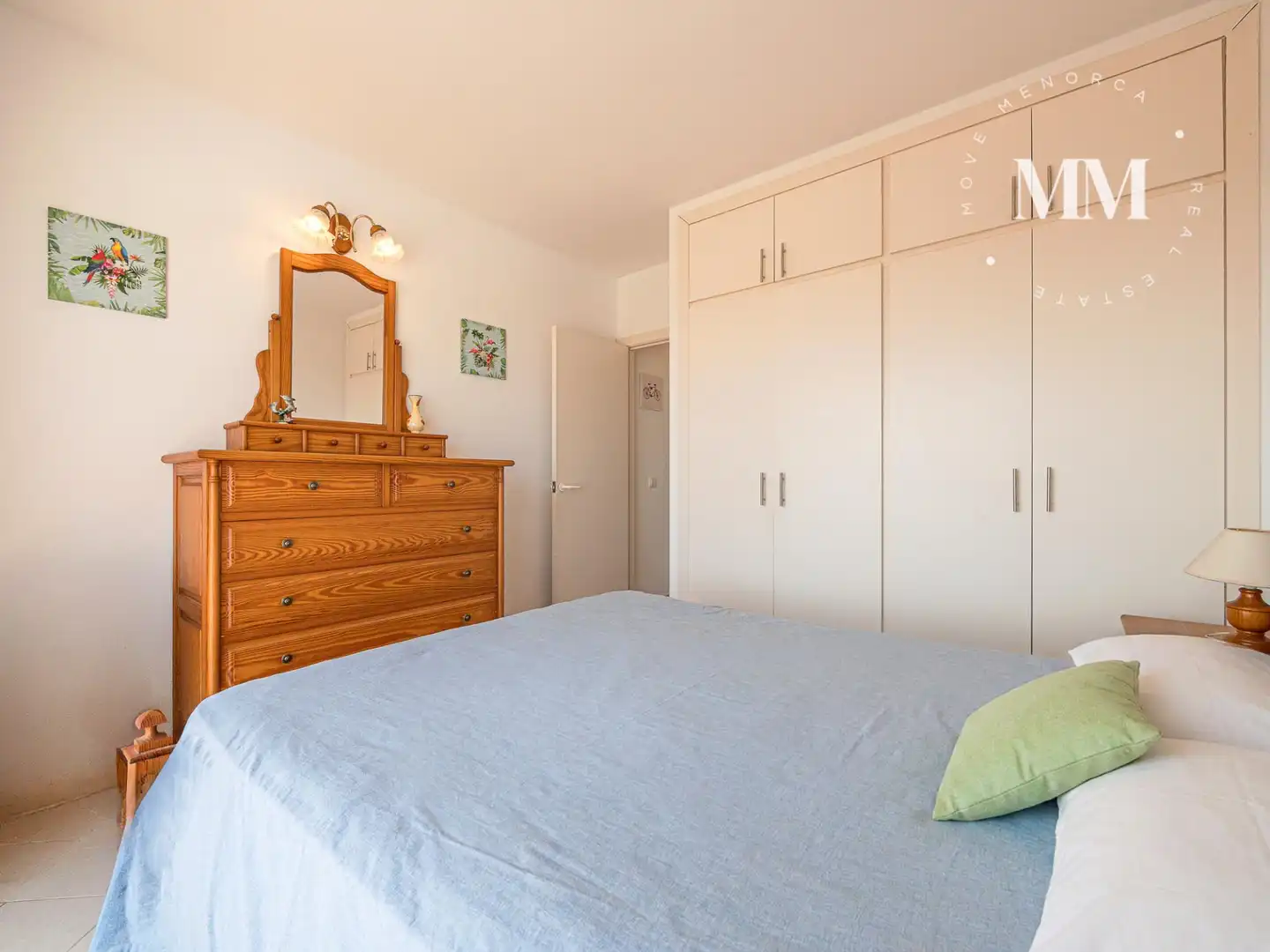 Schlafzimmer von Wohnungen zum Verkauf in Es Mercadal mit Klimaanlage, Terrasse und Möbliert