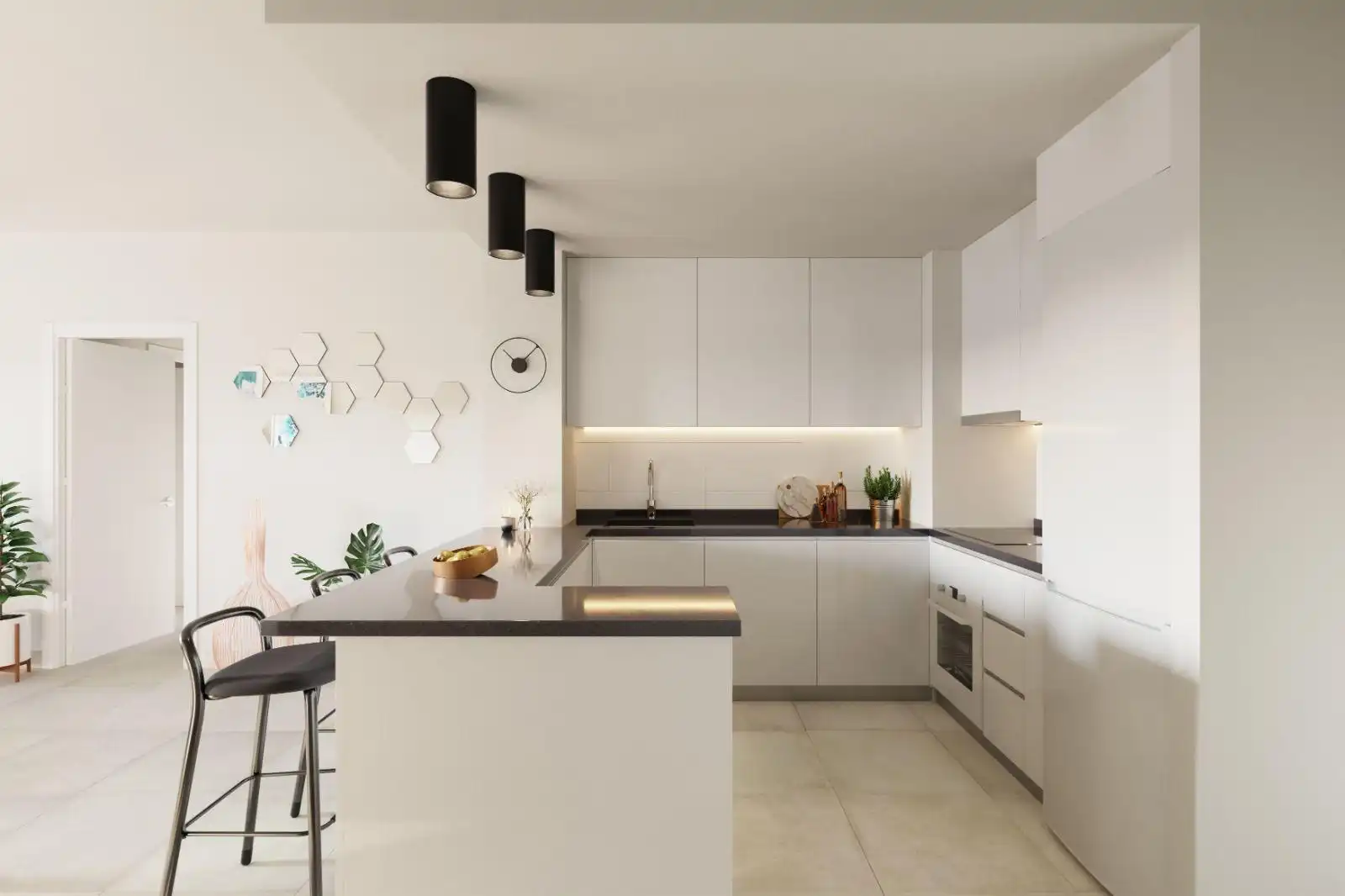 Kitchen of Apartments for sale in Mijas  with Terrace