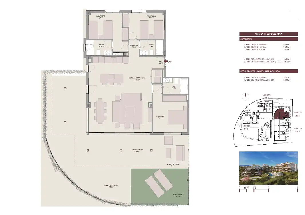 Appartement compact avec piscine à vendre à Benamara - Atalaya, imagen 10