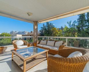 Terrace of Flat for sale in  Palma de Mallorca  with Air Conditioner, Heating and Private garden