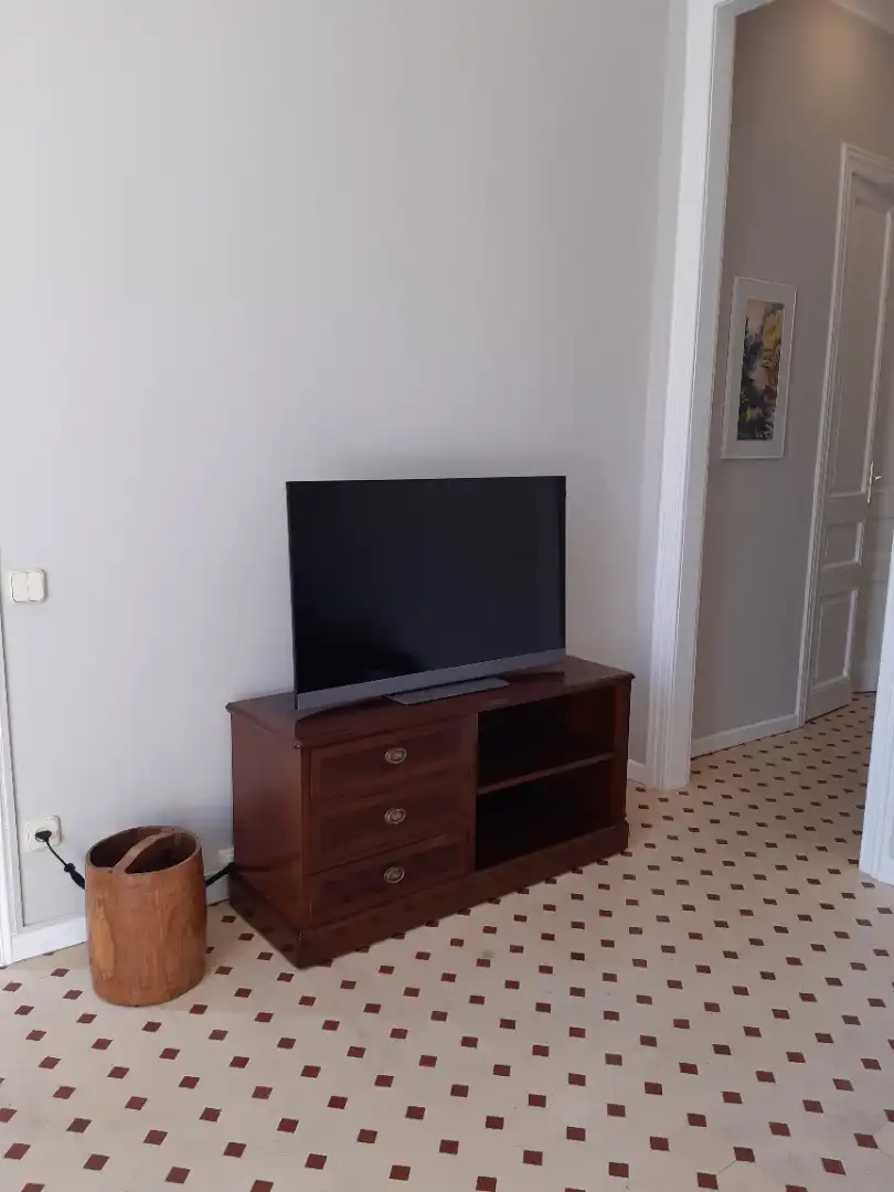 Sala d'estar de Pis en venda en Barcelona amb Aire condicionat, Calefacció i Moblat
