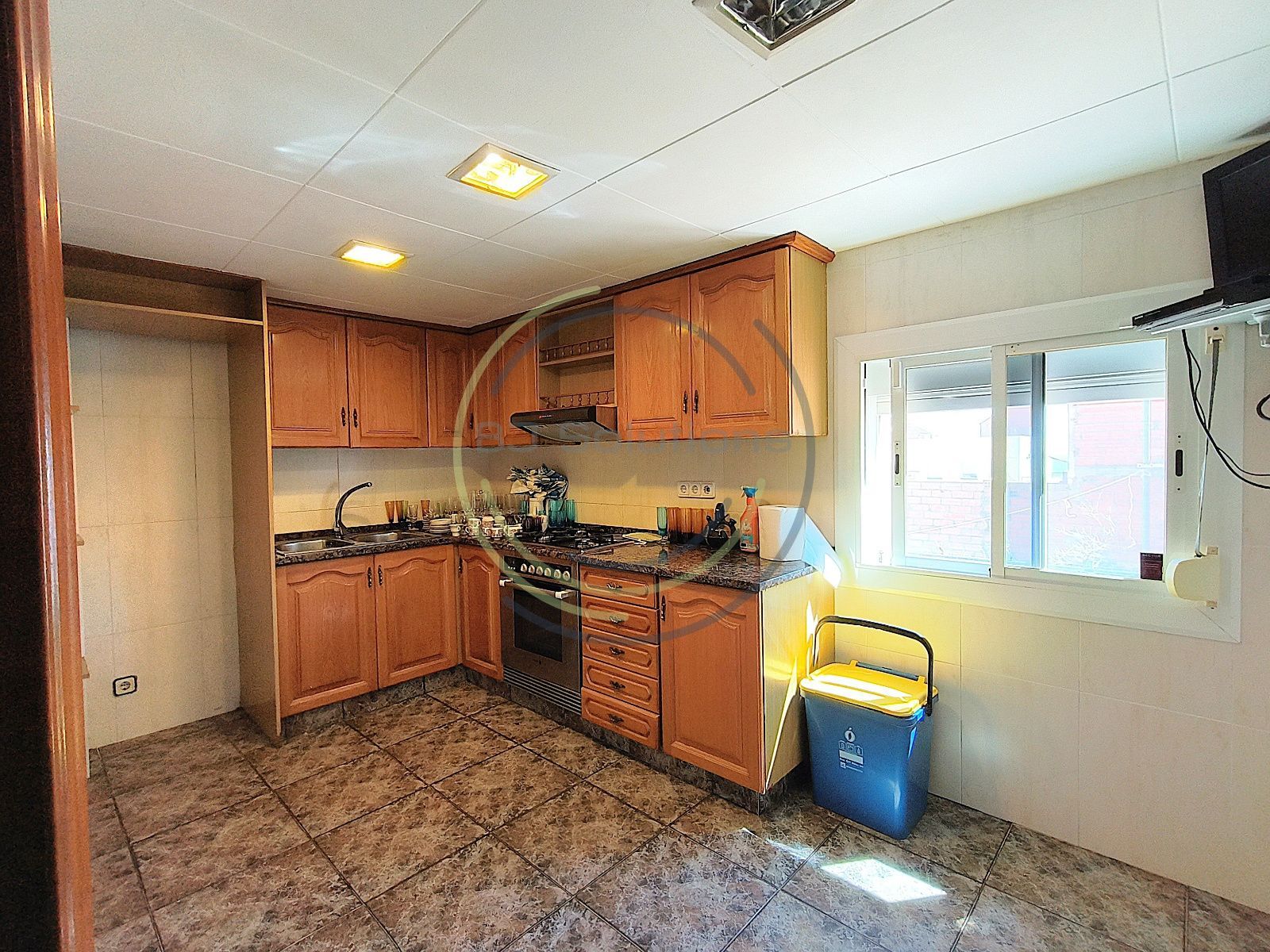 Kitchen of Attic for sale in Mataró  with Air Conditioner, Heating and Terrace