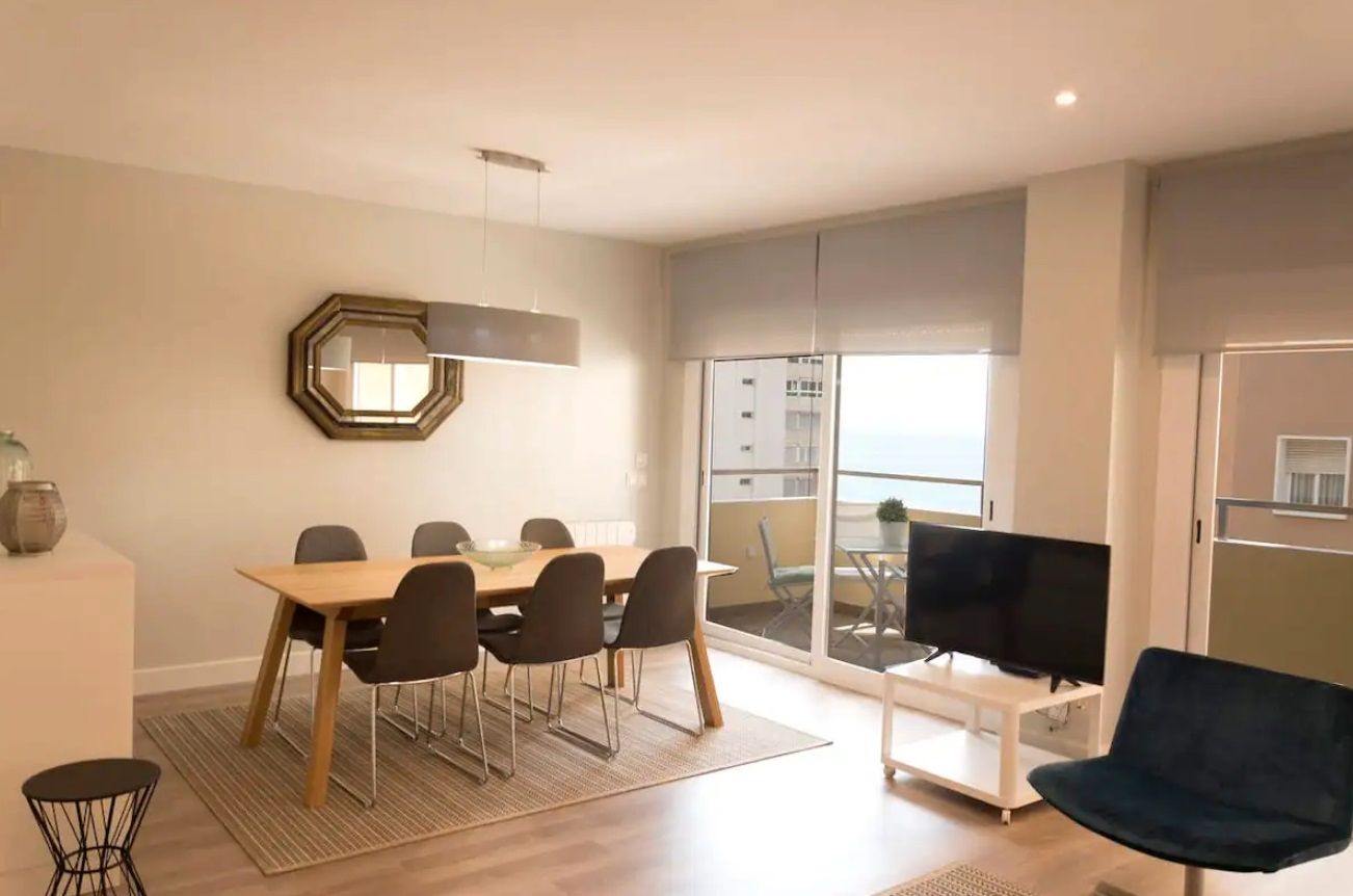 Dining room of Flat to rent in Málaga Capital  with Air Conditioner, Heating and Parquet flooring