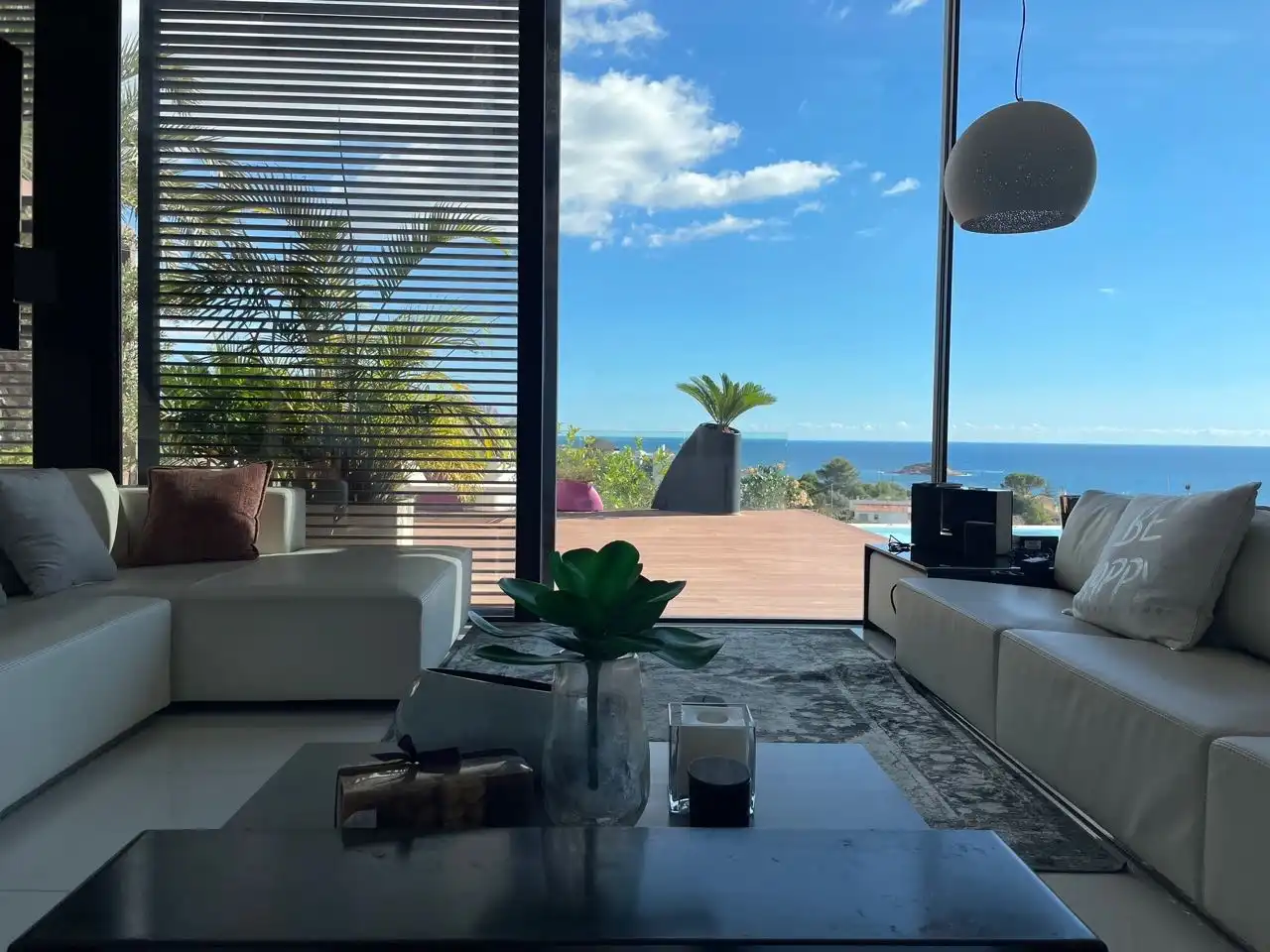 Sala de estar de Casa o chalet en venta en Benidorm con Piscina