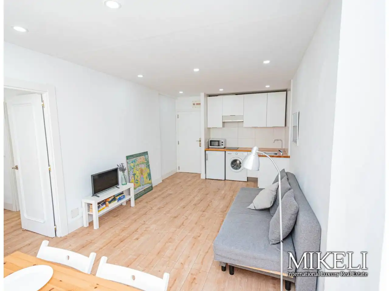 Sala de estar de Piso en venta en Santander con Calefacción, Amueblado y Alarma
