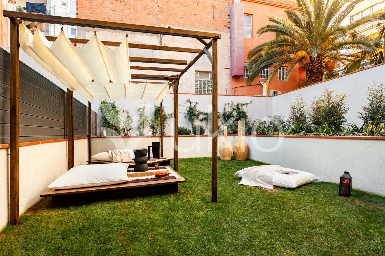 Terrace of Apartment to rent in  Barcelona Capital  with Air Conditioner, Heating and Terrace