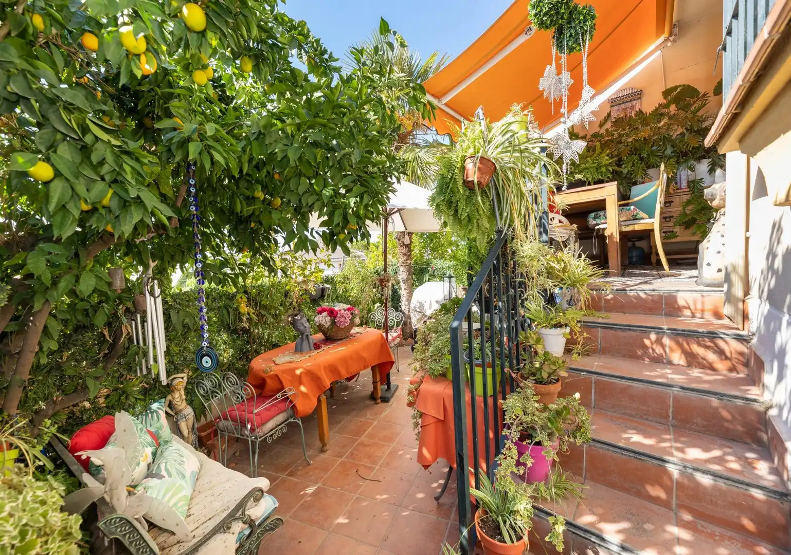 Terrassa de Casa adosada en venda en Barrio de la Vega
