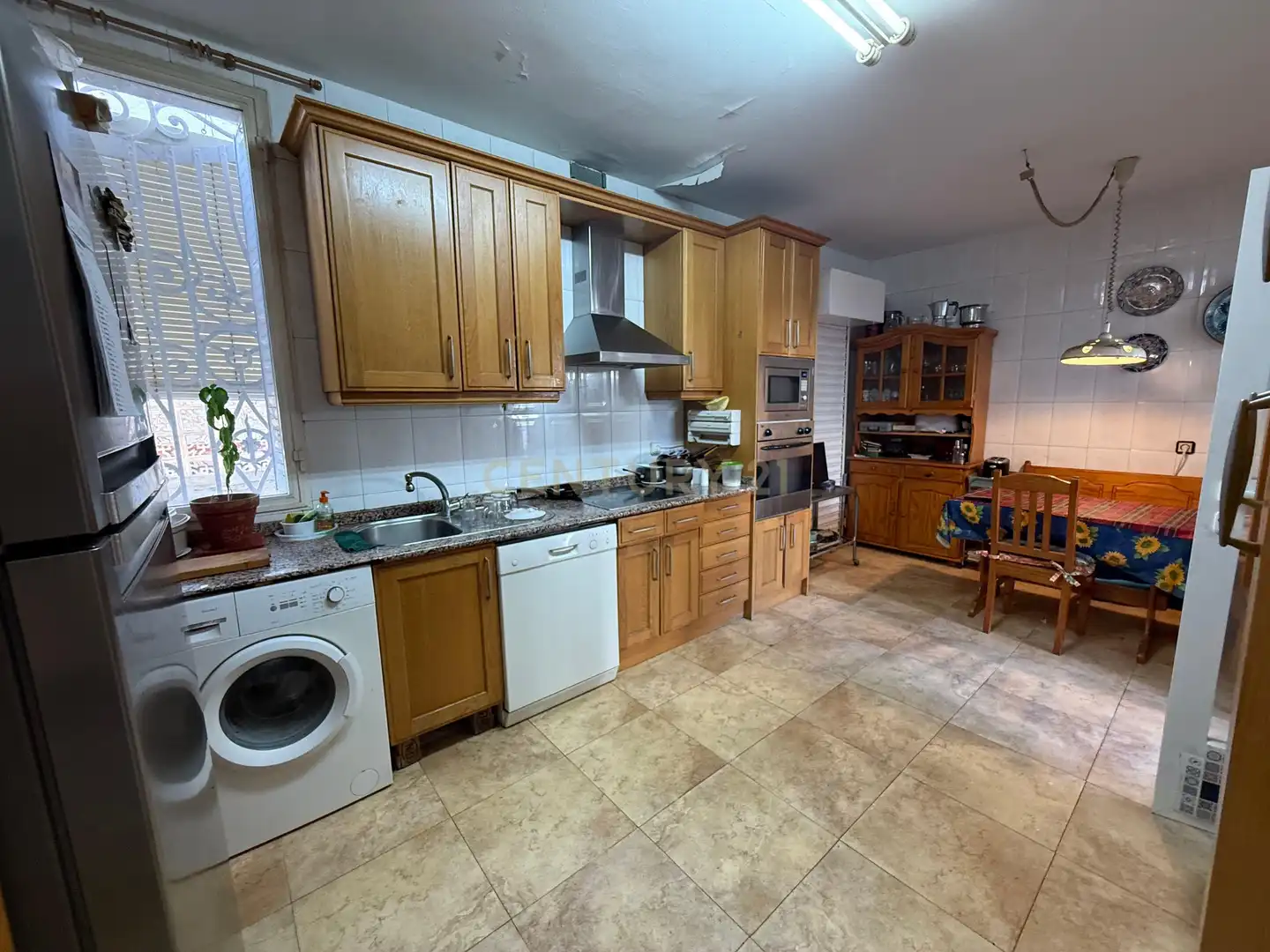 Kitchen of Houses for sale in Madrid  with Air Conditioner, Private garden and Storage room