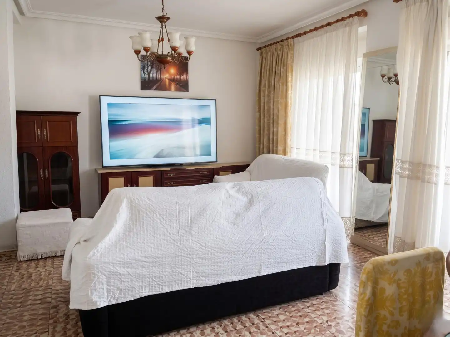 Living room of Flat for sale in Elche / Elx  with Balcony