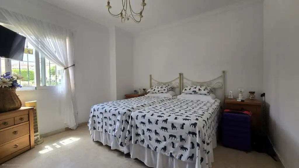 Schlafzimmer von Wohnungen zum Verkauf in Mijas mit Klimaanlage, Terrasse und Schwimmbad