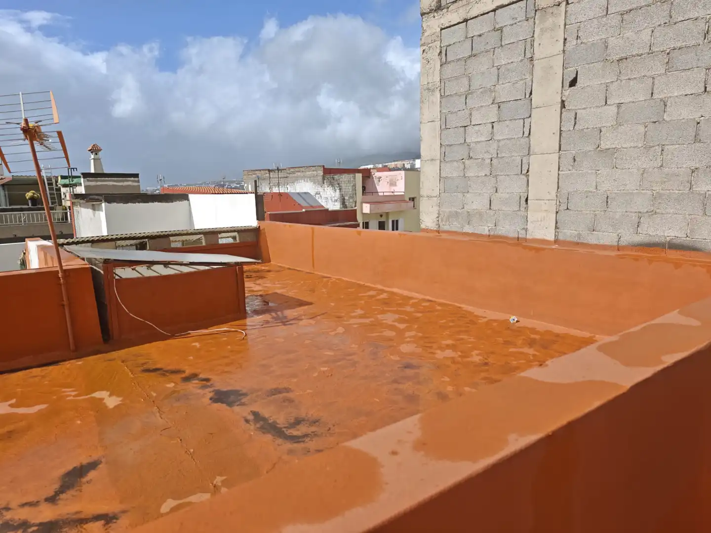 Vista exterior de Piso en venta en San Cristóbal de la Laguna con Balcón