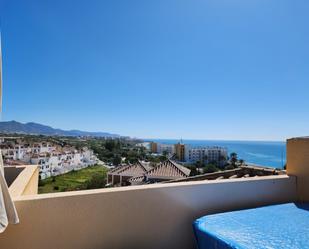 Exterior view of Attic for sale in Nerja  with Air Conditioner and Terrace