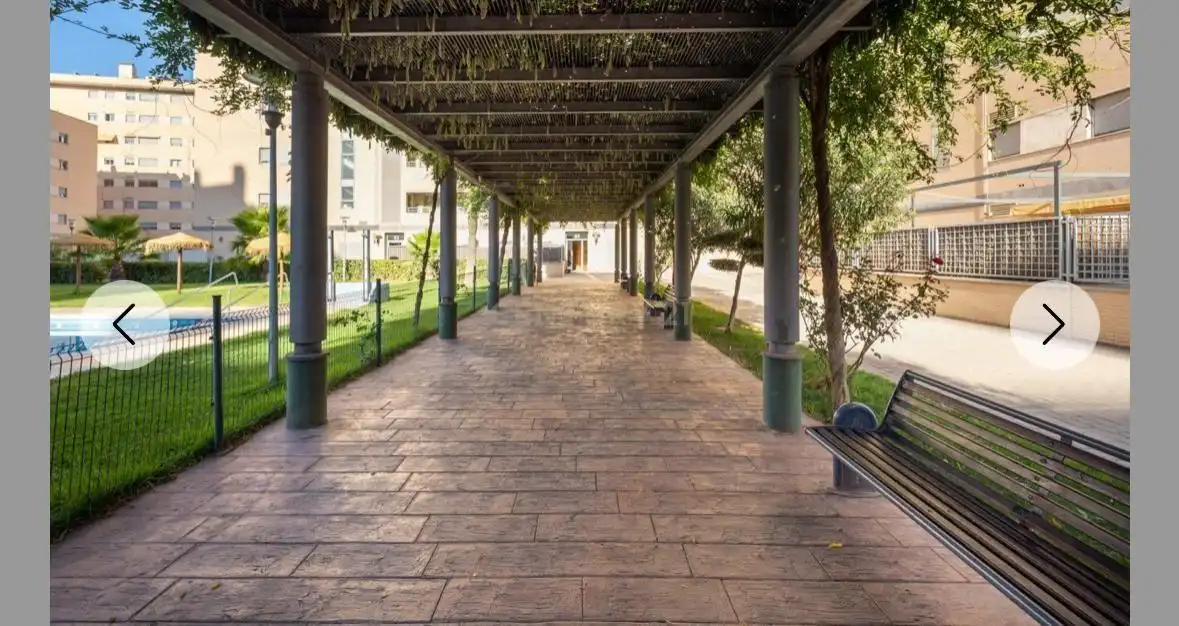 Terrasse von Wohnungen zur Miete in Granada mit Klimaanlage, Privatgarten und Gemeinschaftspool