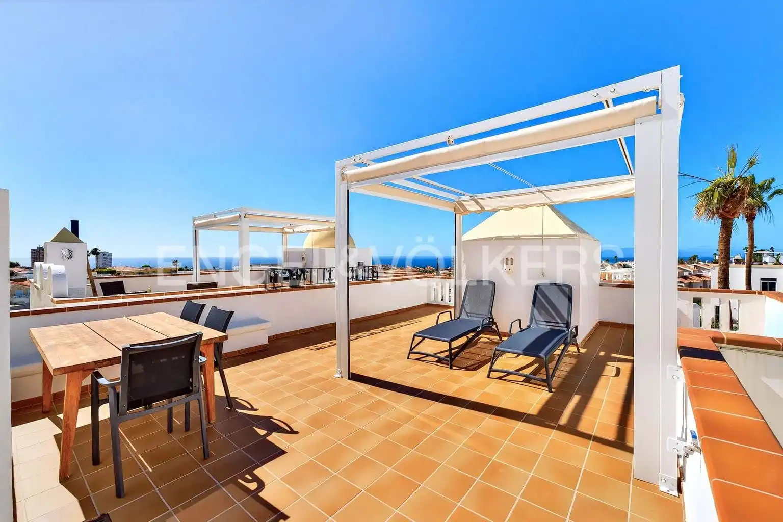 Terraza de Casa o chalet en venta en Adeje con Terraza, Piscina y Amueblado