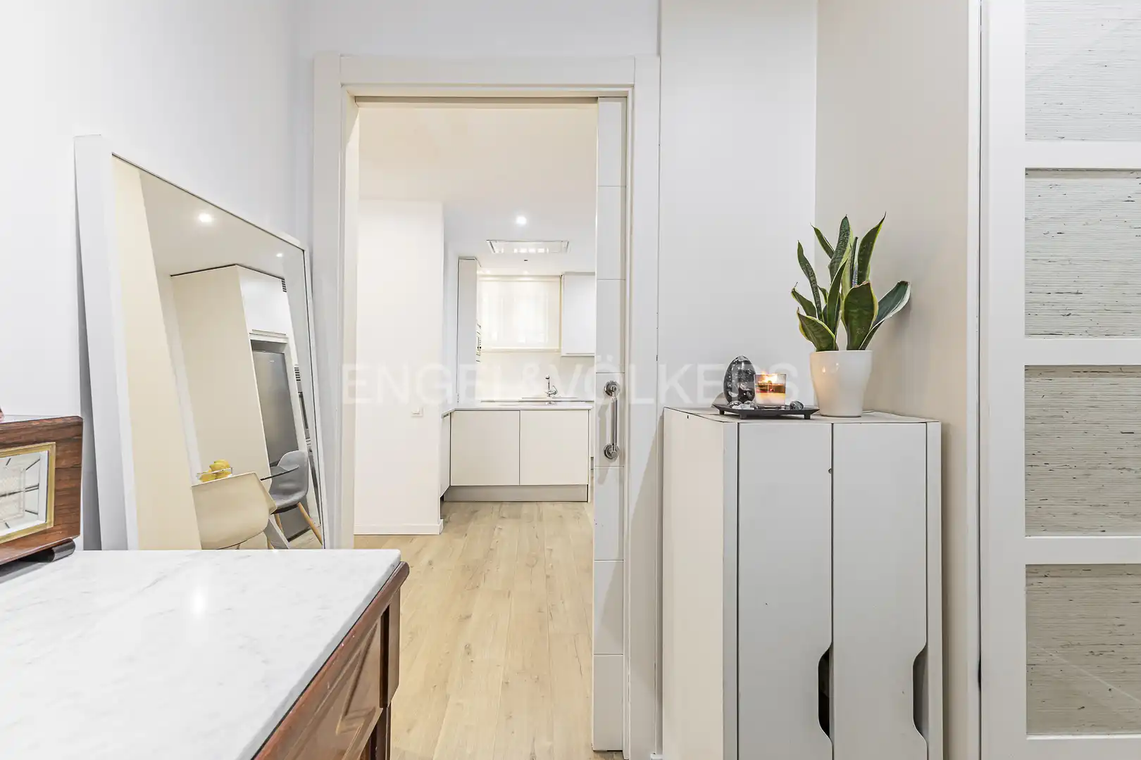 Cocina de Piso en venta en Barcelona con Aire acondicionado, Calefacción y Parquet