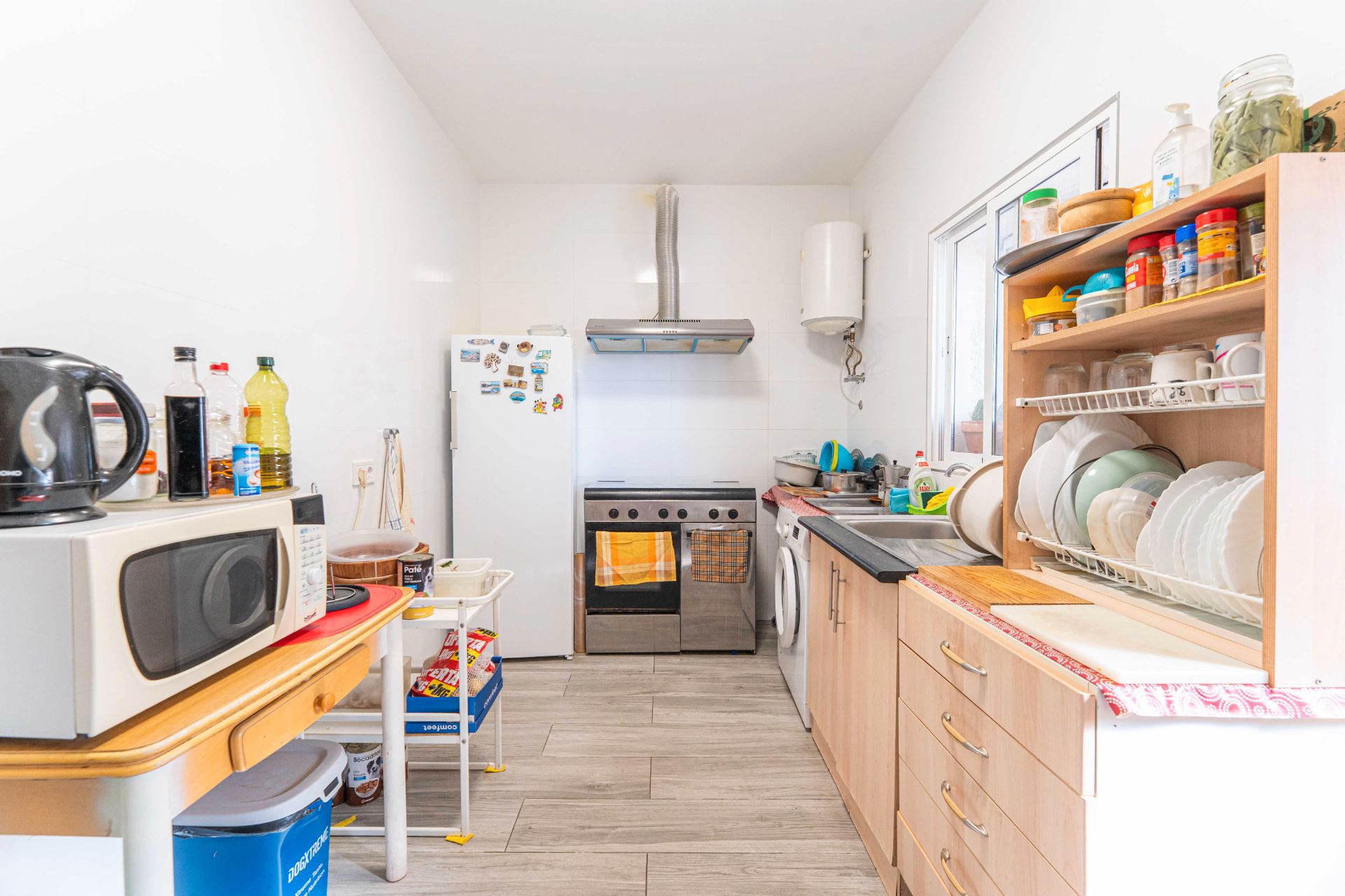 Cocina de Casa o chalet en venta en Casarrubios del Monte con Calefacción, Jardín privado y Terraza