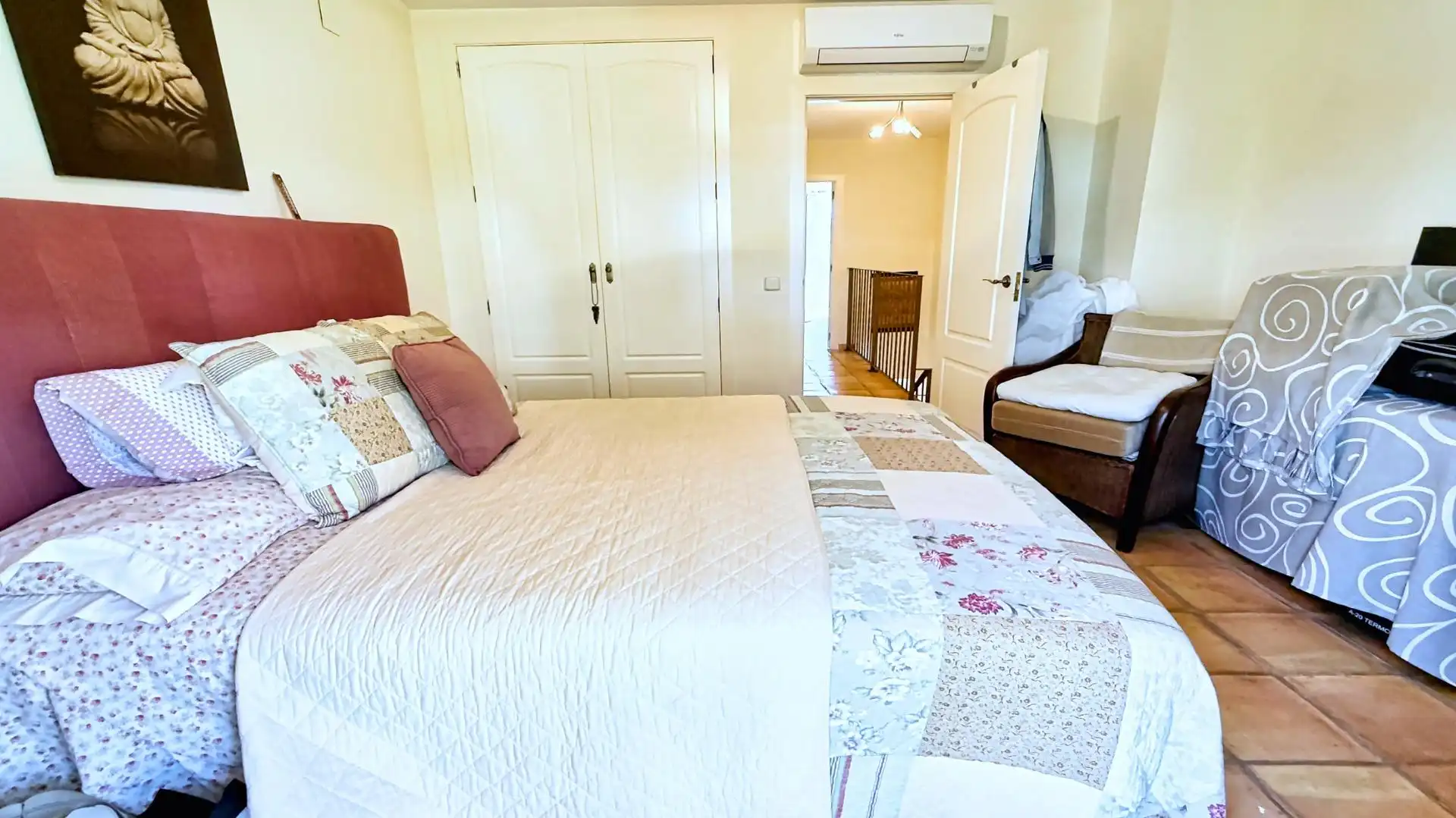 Habitación de Casa adosada en venta en Finestrat con Aire acondicionado, Jardín privado y Terraza