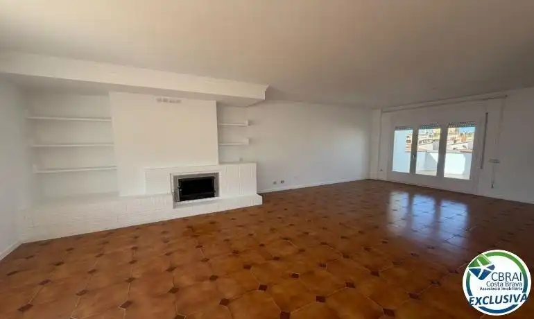 Living room of Attic for sale in Roses  with Terrace