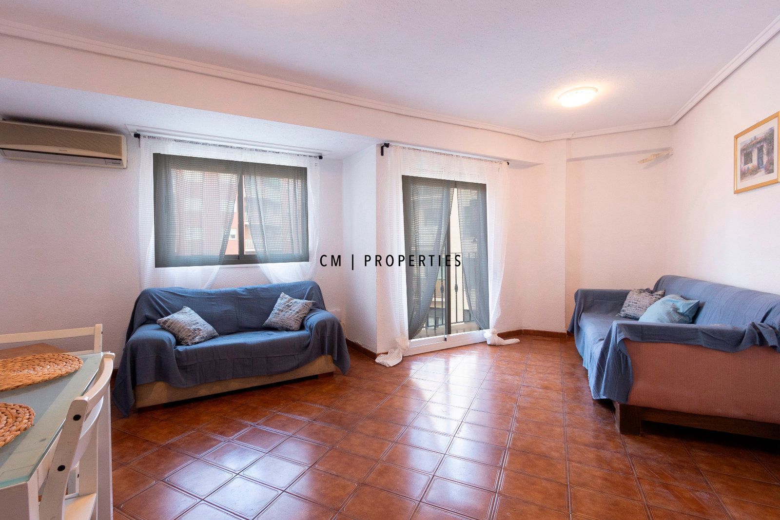 Living room of Flat for sale in  Valencia Capital  with Air Conditioner