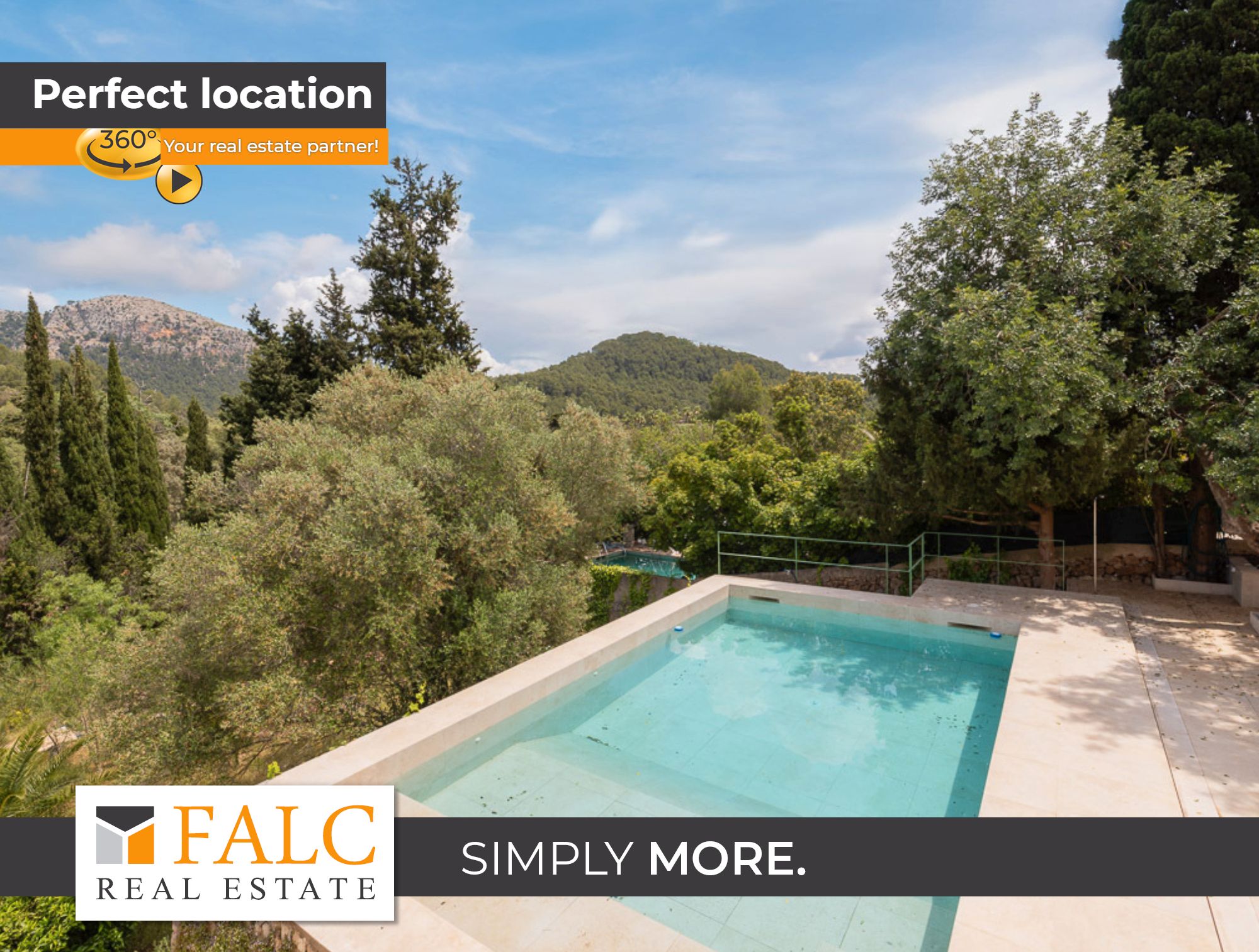 Swimming pool of Residential for sale in Esporles