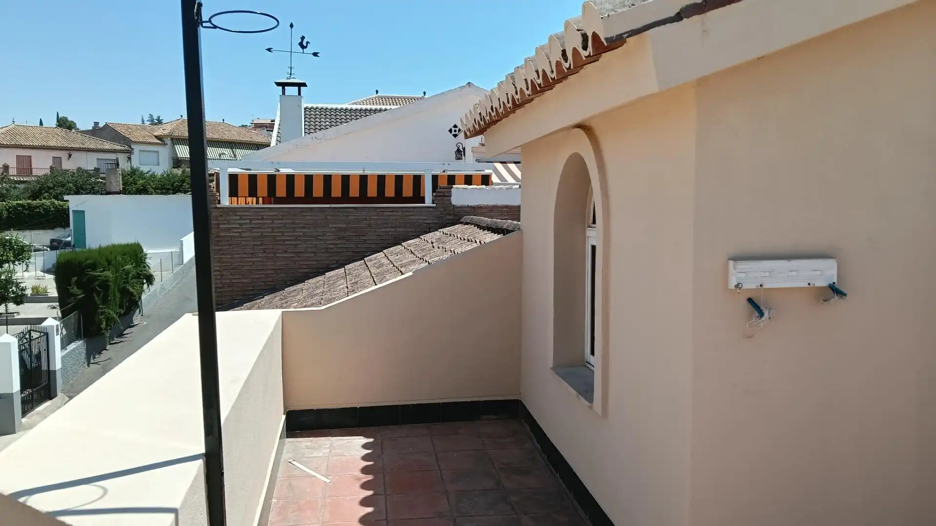 Terraza de Casa adosada de alquiler en Huétor Vega con Aire acondicionado, Calefacción y Terraza