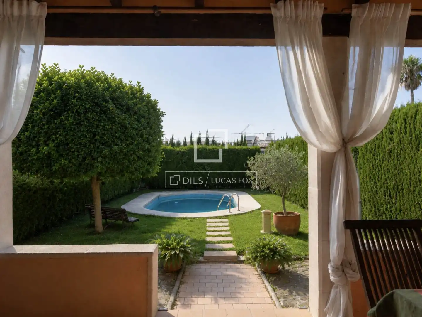 Jardí de Casa o xalet de lloguer en Llucmajor amb Aire condicionat, Calefacció i Jardí privat