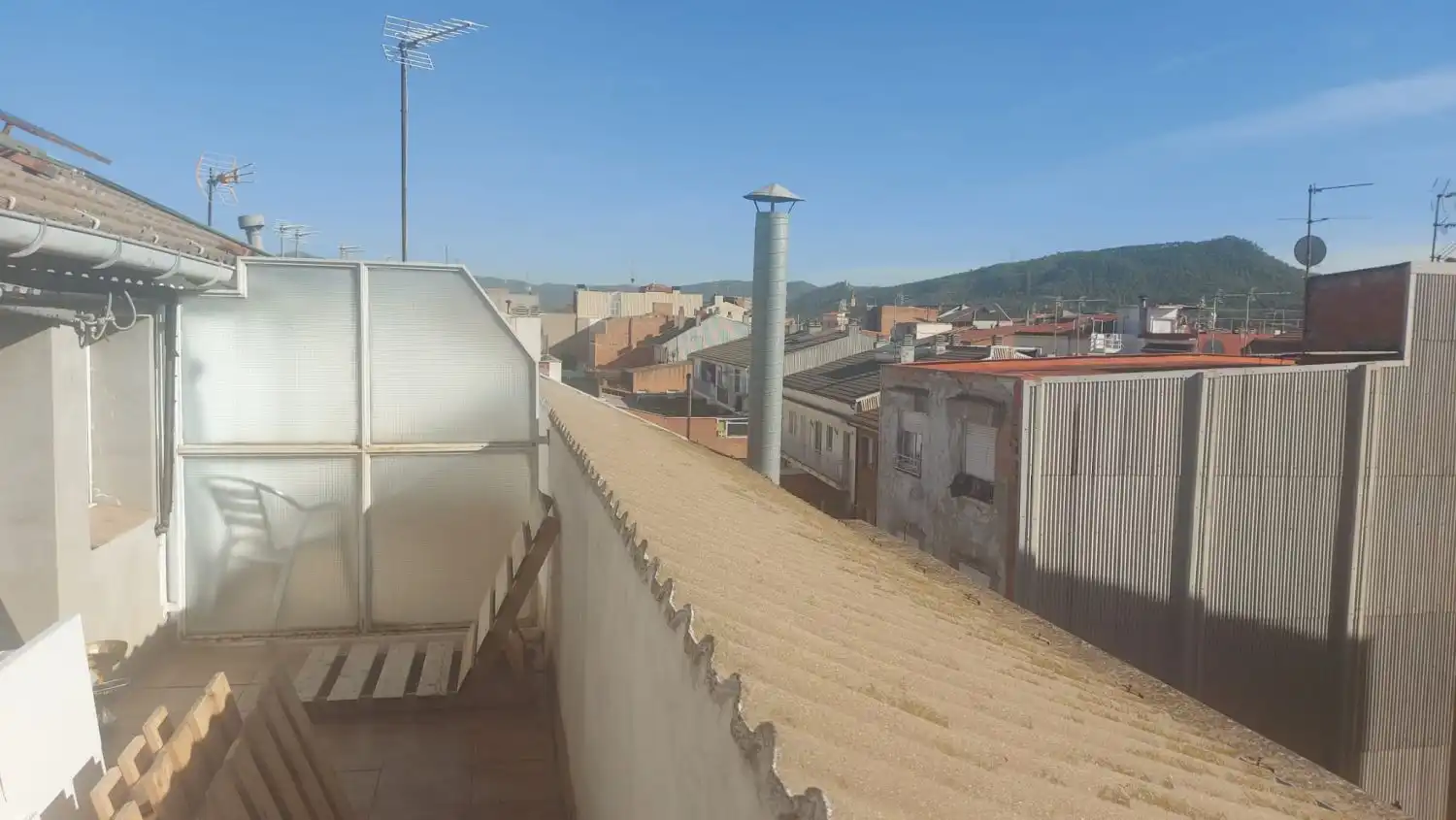 Vista exterior de Piso en venta en Vilanova del Camí con Aire acondicionado, Calefacción y Terraza