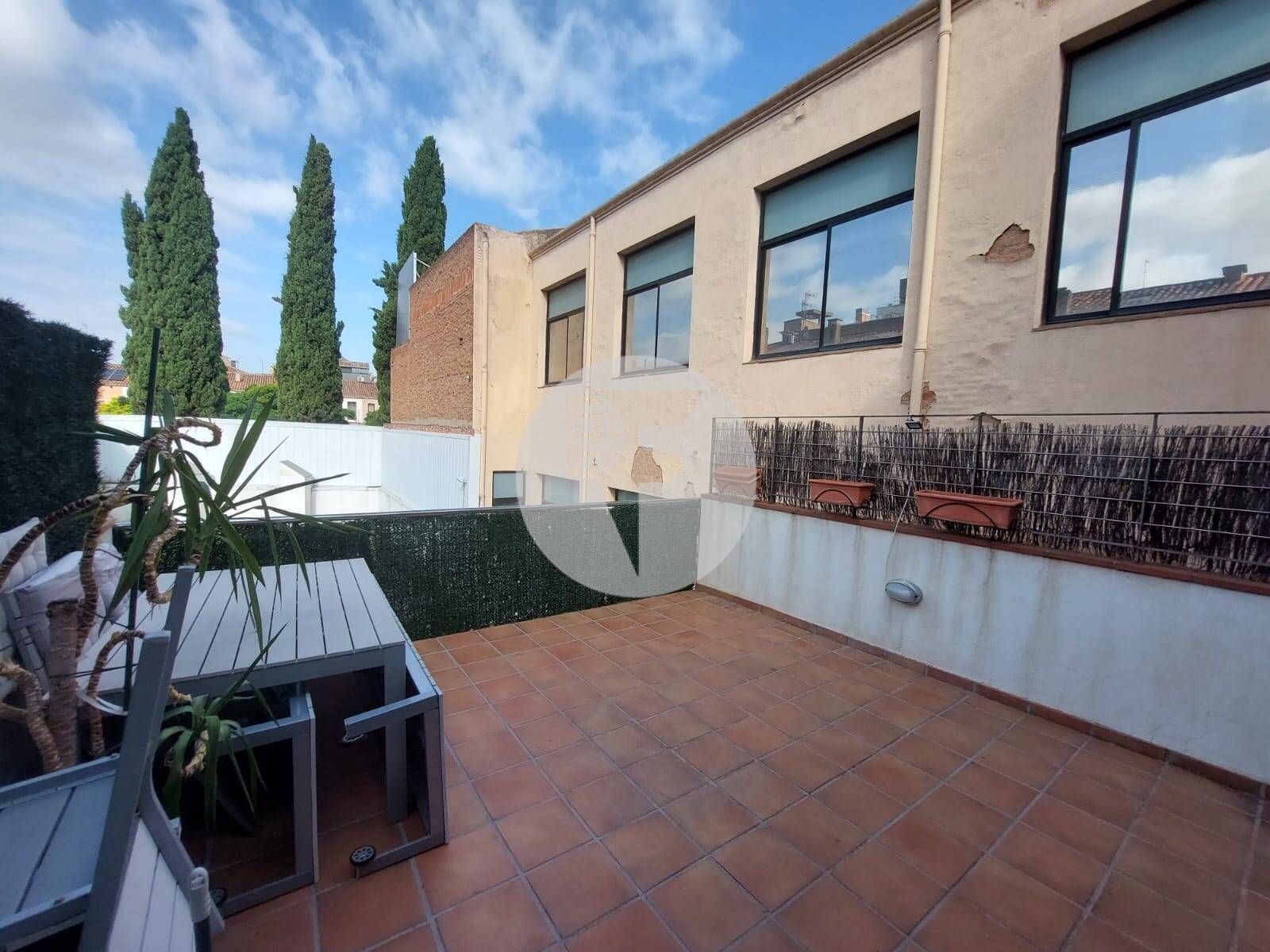Terraza de Dúplex de alquiler en Terrassa con Aire acondicionado y Calefacción