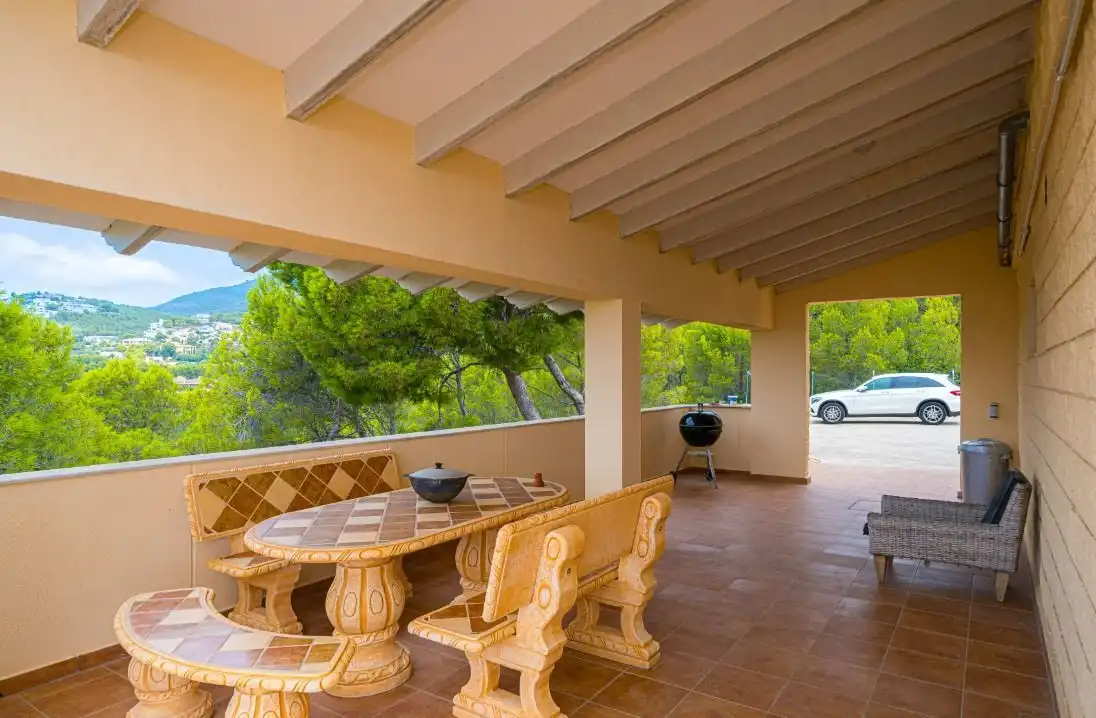 Terraza de Casa o chalet en venta en Altea con Aire acondicionado, Jardín privado y Trastero