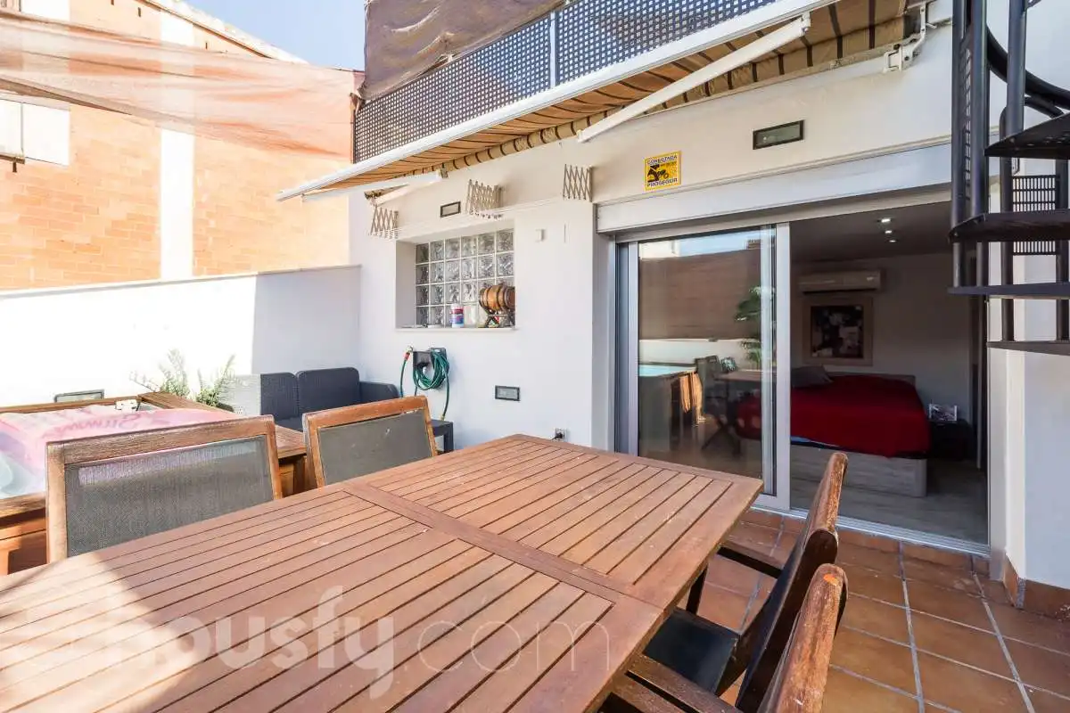 Terraza de Dúplex en venta en Badalona con Terraza