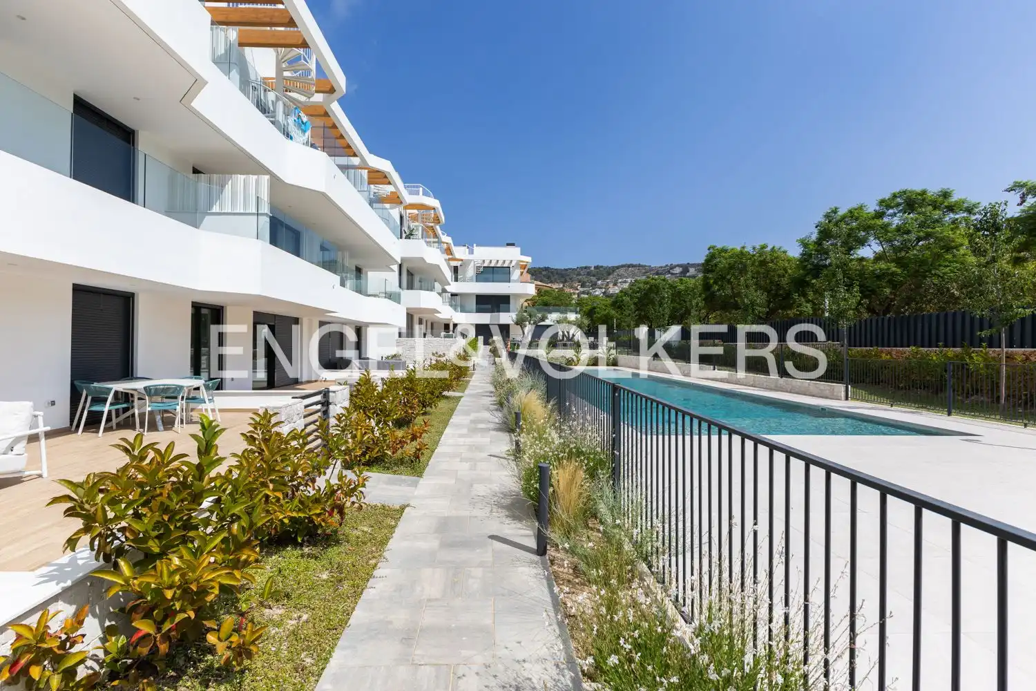Exterior view of Flat for rent in Jávea / Xàbia  with Air Conditioner, Heating and Terrace