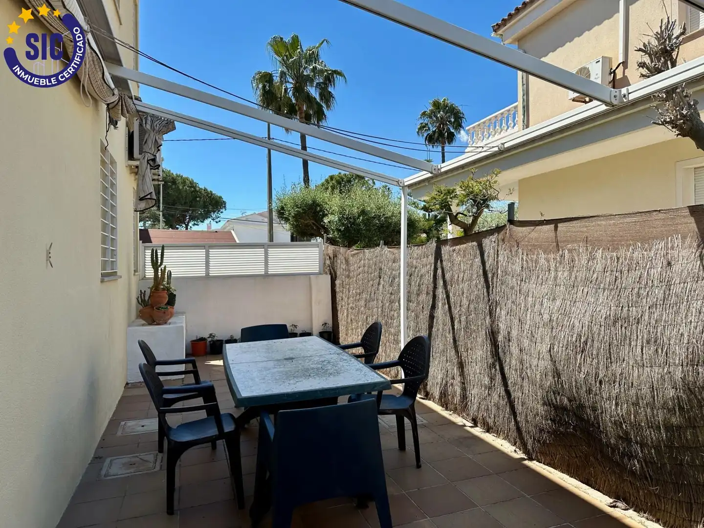 Terrassa de Casa o xalet en venda en Benicasim / Benicàssim amb Aire condicionat, Jardí privat i Parquet