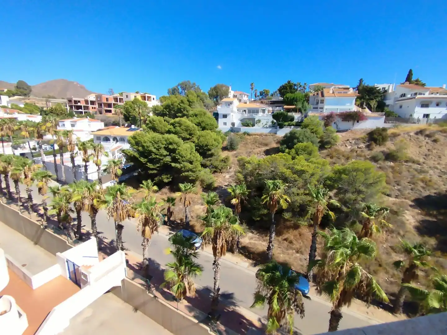 Vista exterior de Àtic en venda en Cartagena amb Jardí privat, Moblat i Balcó