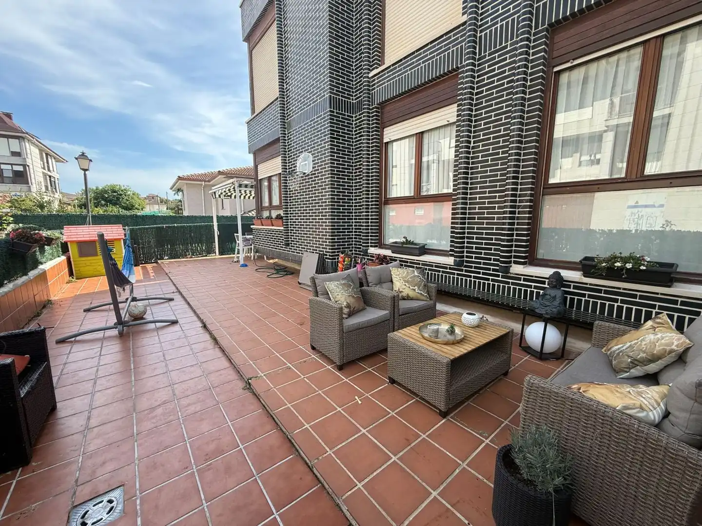 Terrasse von Wohnung zum Verkauf in Noja mit Heizung, Terrasse und Abstellraum