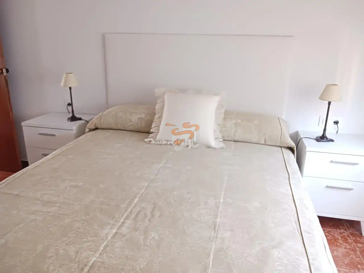 Bedroom of Apartments for rent in Ferrol  with Heating and Furnished