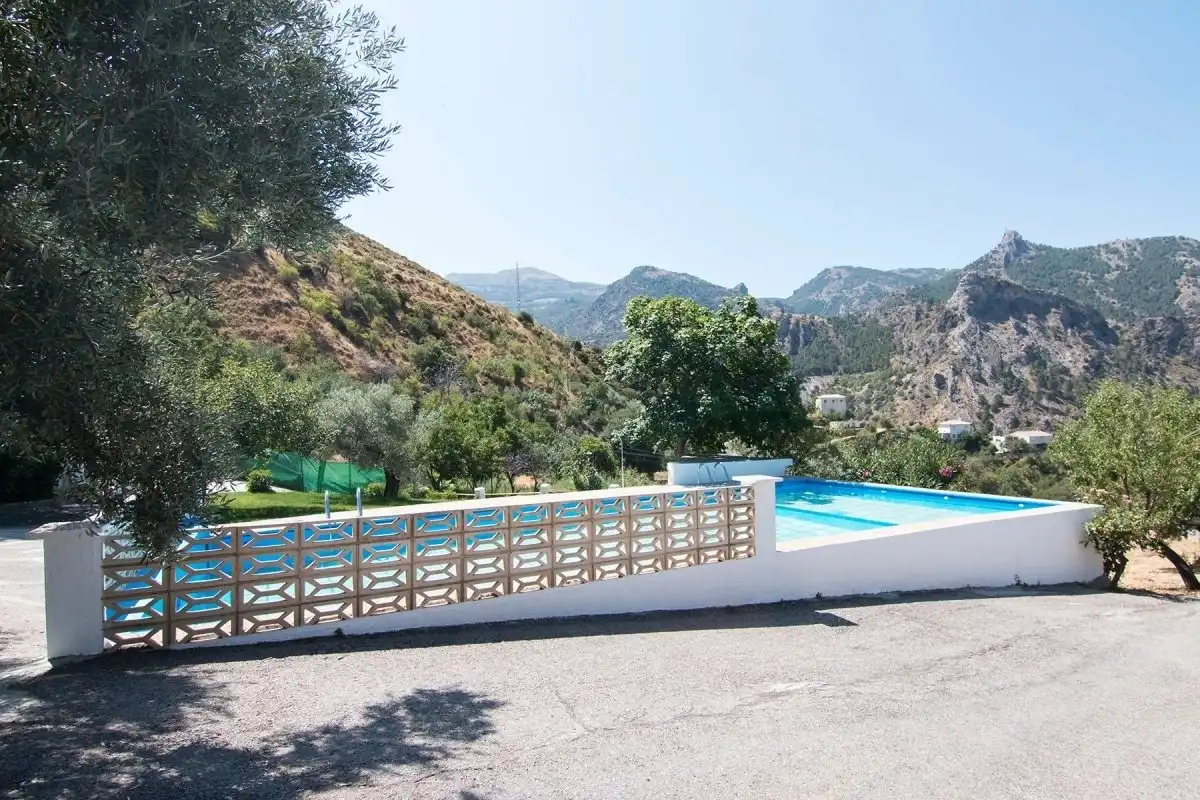 Jardín de Finca rústica en venta en Güéjar Sierra con Jardín privado, Terraza y Piscina
