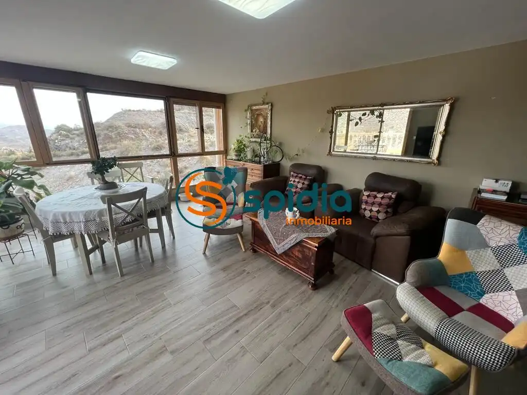 Sala d'estar de Casa o xalet en venda en Águilas amb Calefacció, Jardí privat i Terrassa