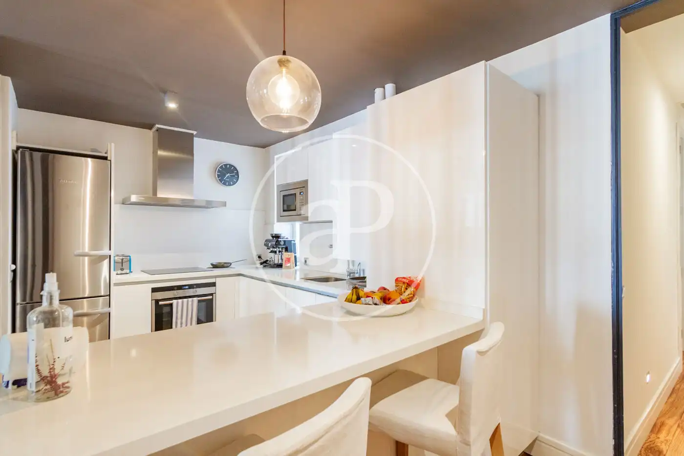 Küche von Wohnung zum Verkauf in Madrid mit Klimaanlage, Heizung und Balkon