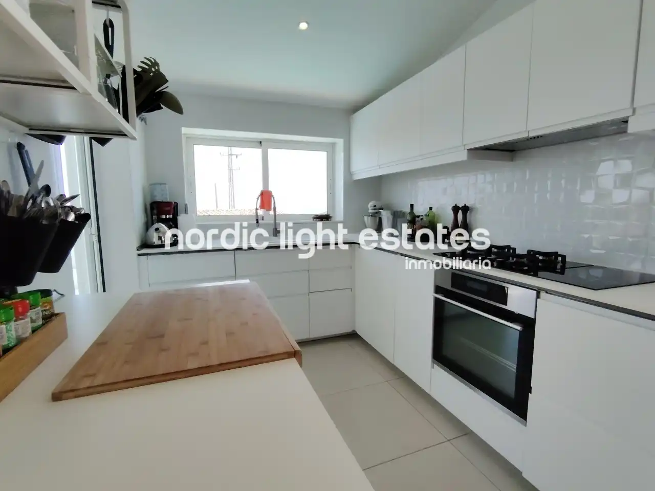 Cocina de Casa o chalet en venta en Nerja con Terraza y Piscina