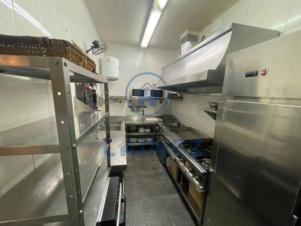 Cocina de Local en venta en Peñarroya-Pueblonuevo con Aire acondicionado y Amueblado