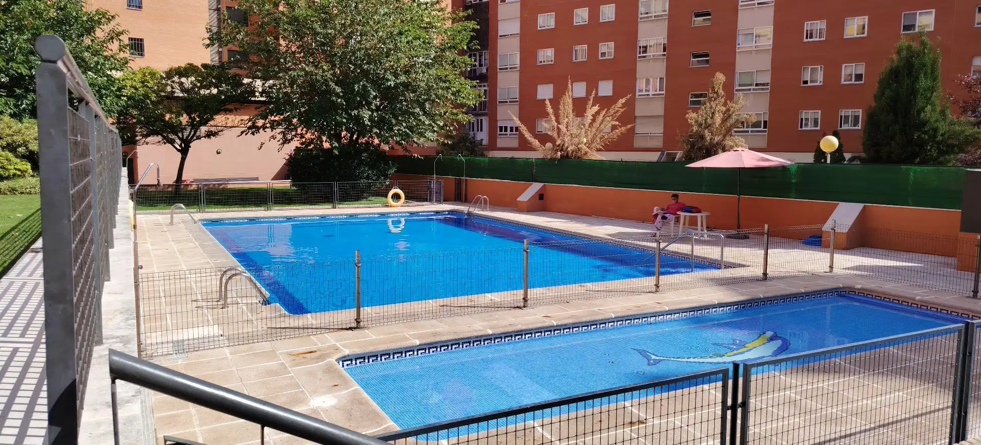 Swimming pool of Flat for rent in Alcalá de Henares  with Air Conditioner, Heating and Storage room
