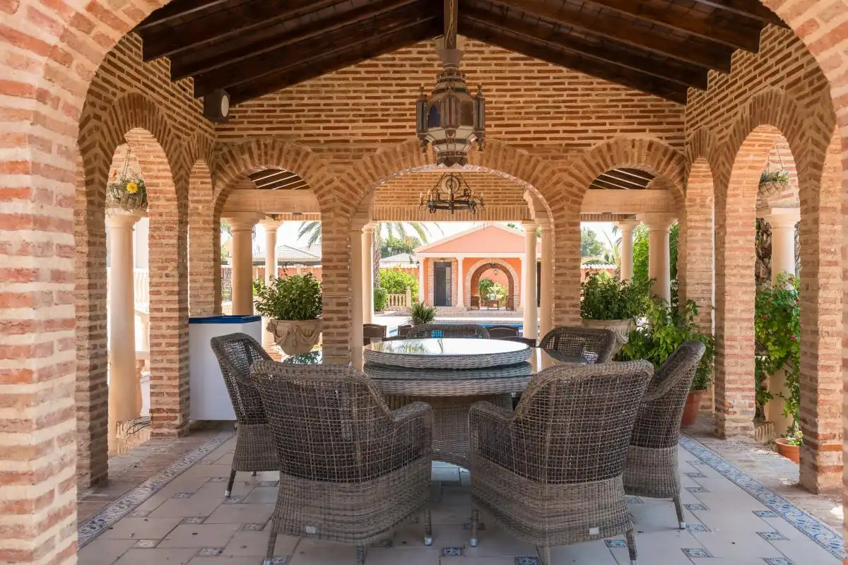Terrassa de Casa o xalet en venda en Elche / Elx amb Aire condicionat, Calefacció i Jardí privat