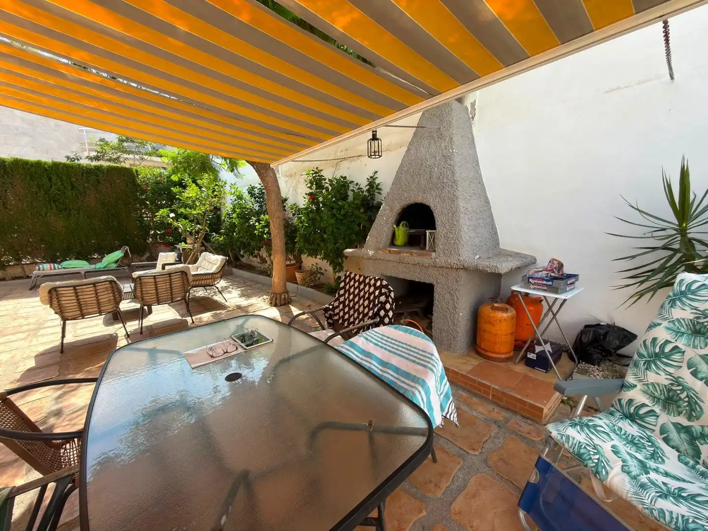 Terrace of Detached homes for sale in Águilas  with Air Conditioner, Private garden and Balcony