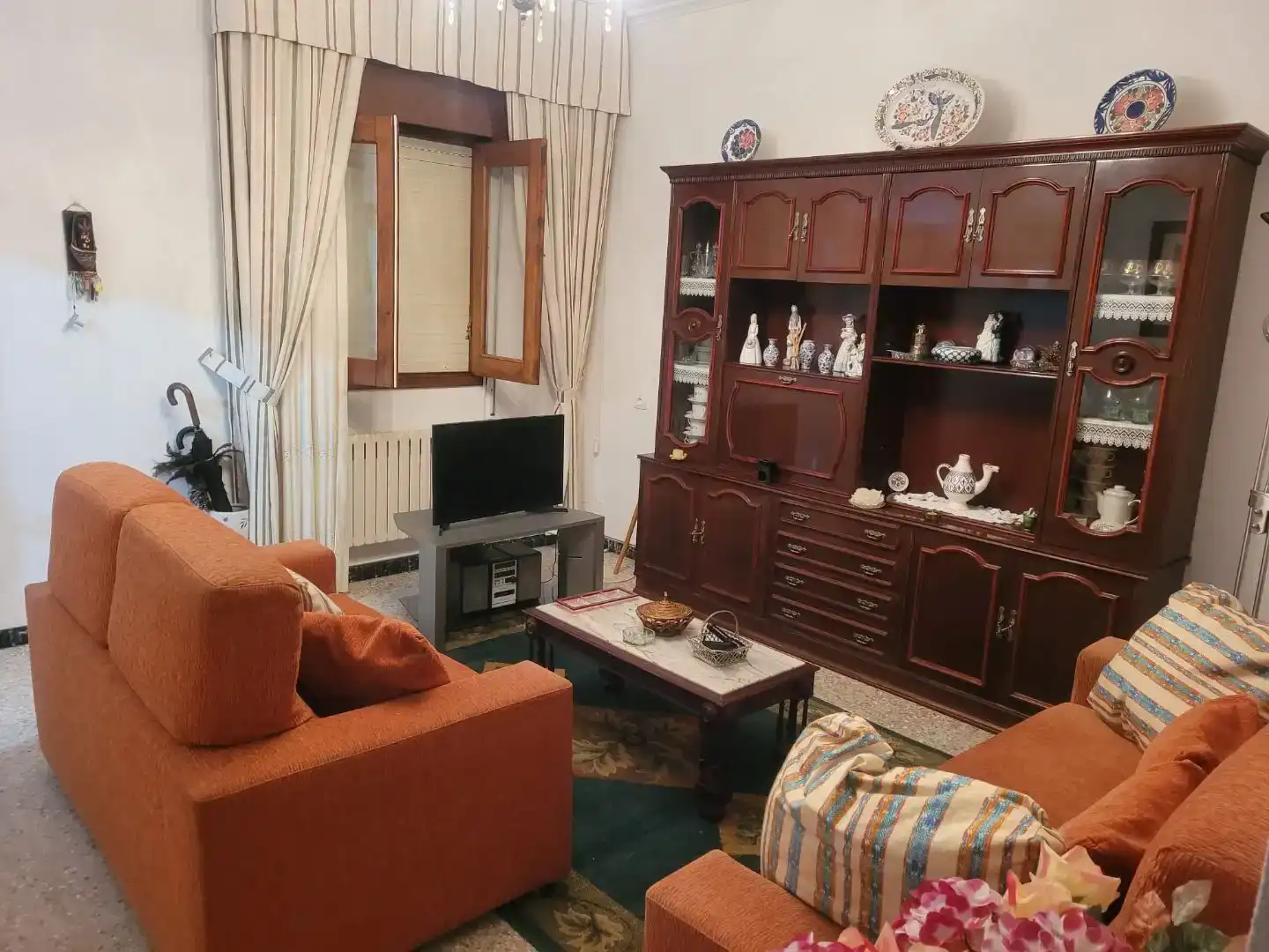 Sala de estar de Casa o chalet en venta en Sarreaus con Jardín privado, Amueblado y Balcón