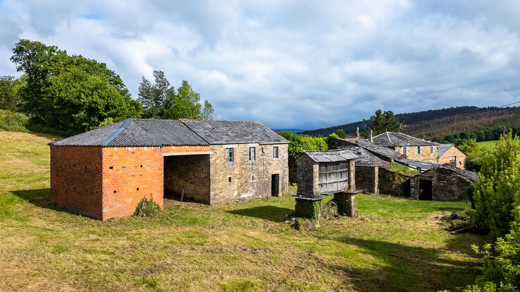Vista exterior de Finca rústica en venda en A Pastoriza 