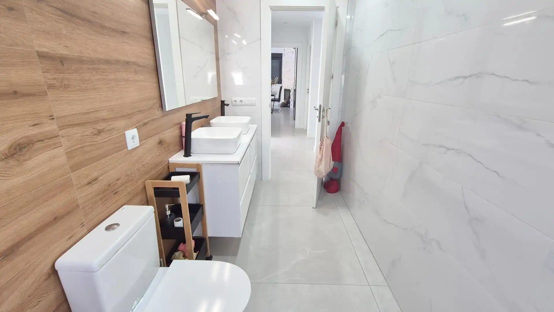 Baño de Casa o chalet en venta en Carrascal de Barregas con Aire acondicionado, Calefacción y Jardín privado